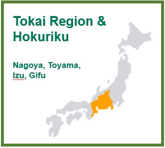 Tokai Region & Hokuriku